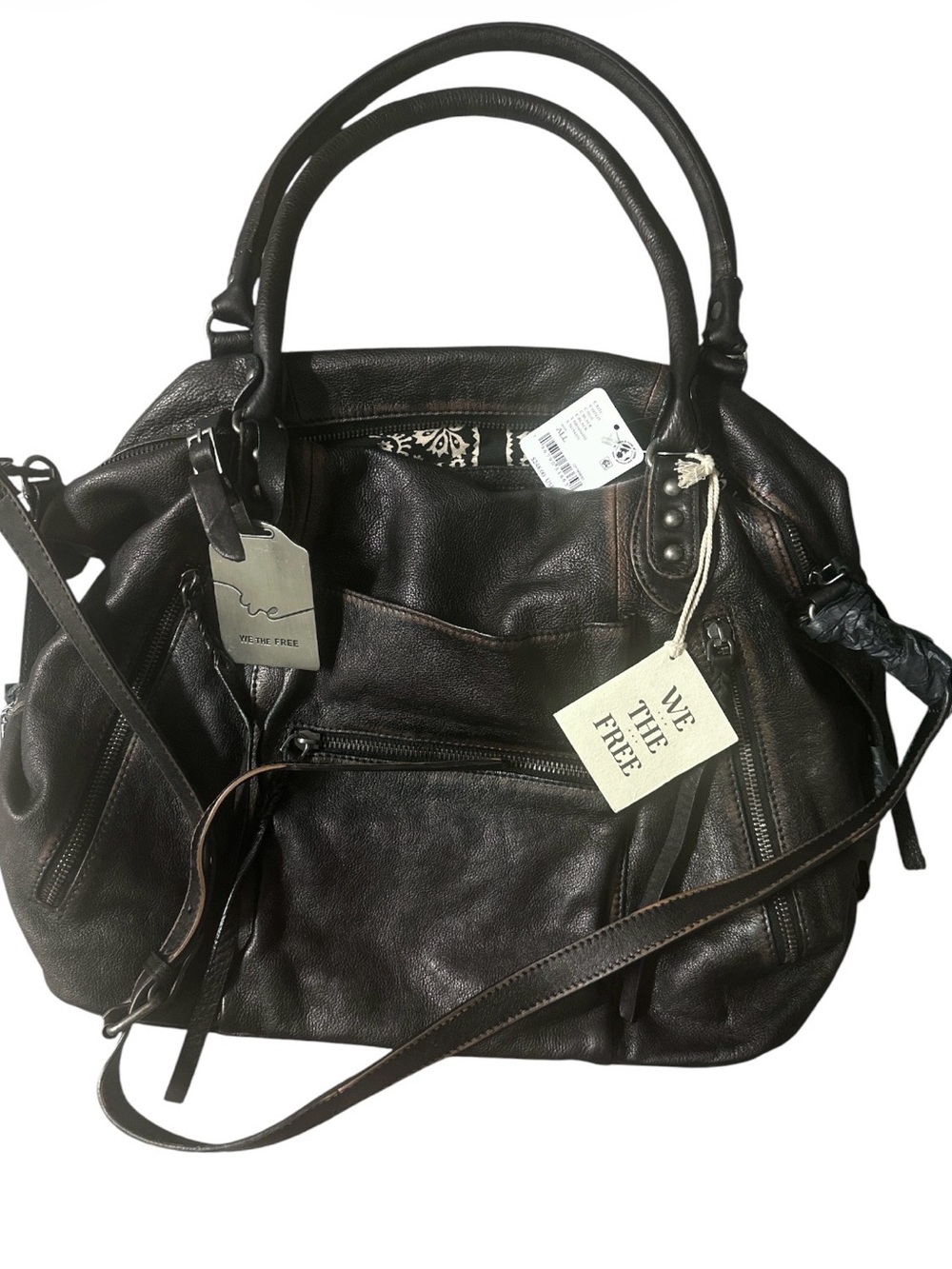 Free People We The Free Emerson Tote Bag NWT - Picture 4 of 7